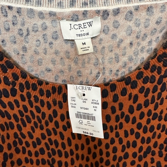 J.Crew Teddie sweater. NWT. - Picture 2 of 2